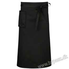 Serverings forklæde, sort