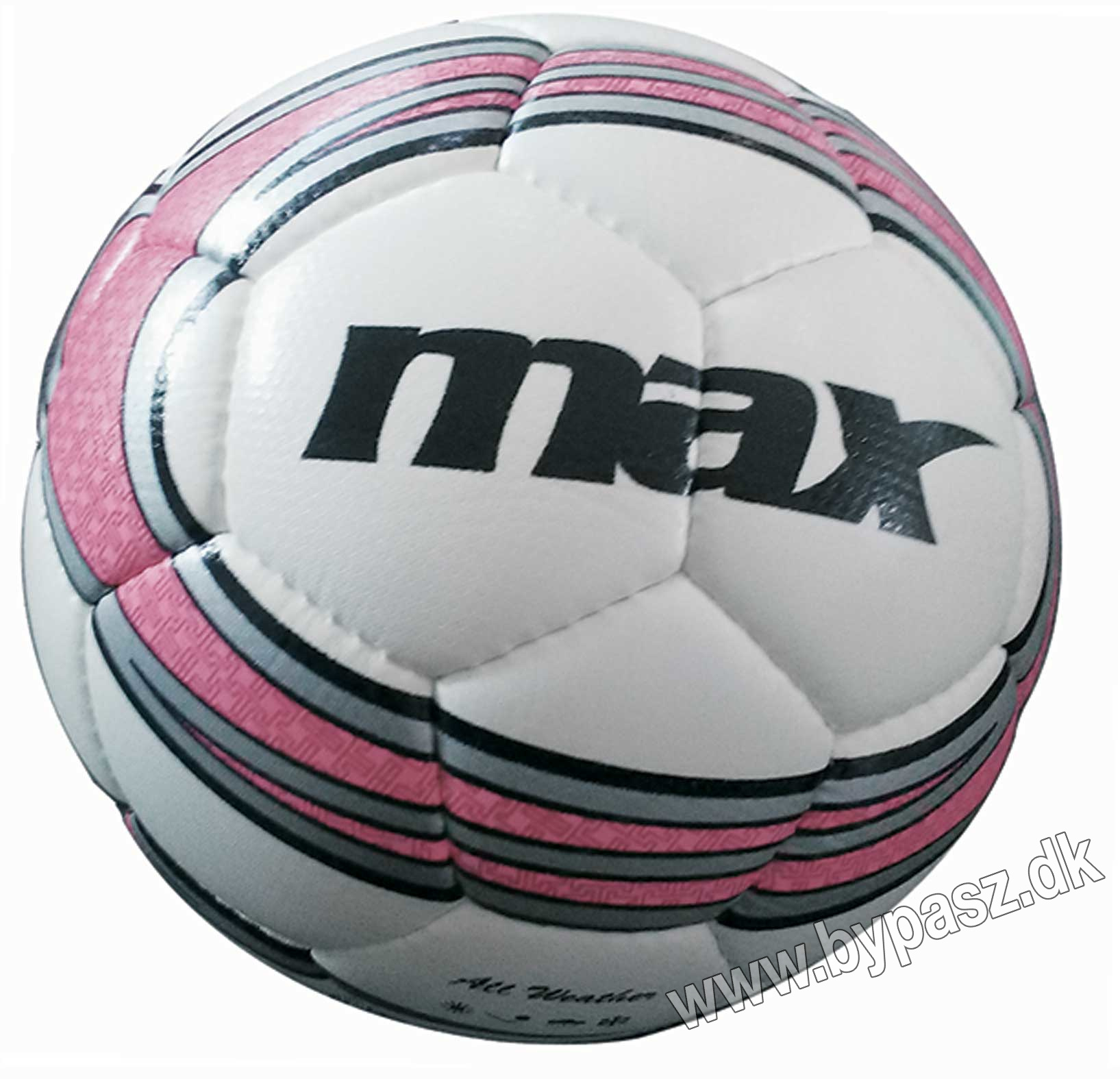 deltager auroch Opera Spry fodbold fra Maxsport (pink/grå)
